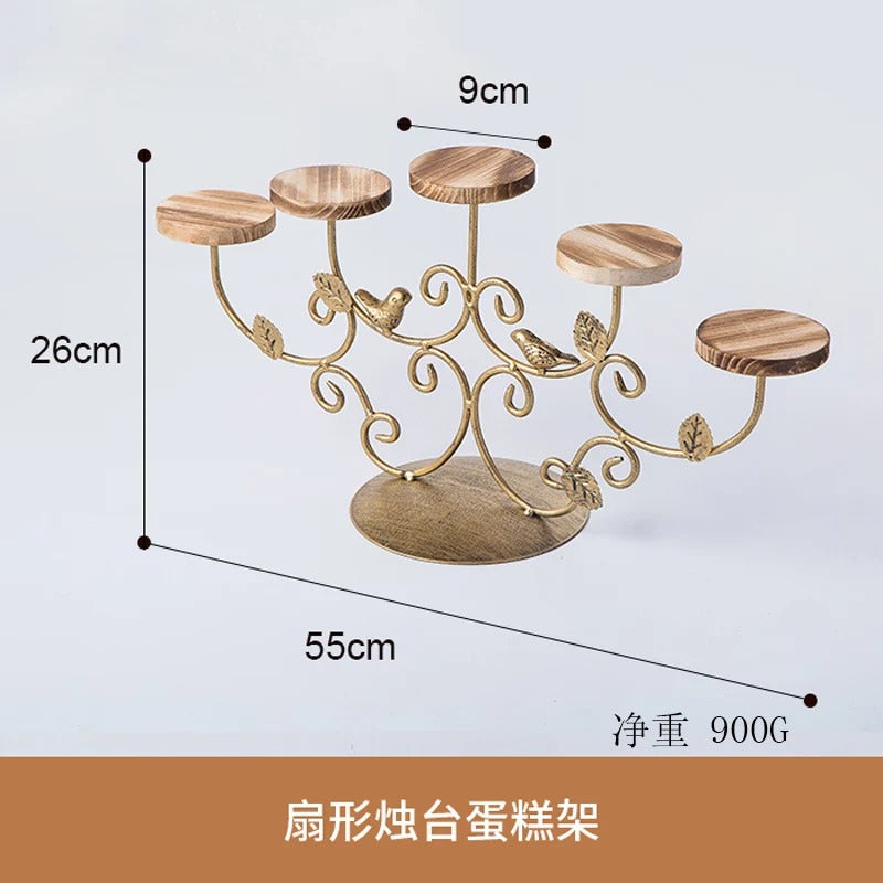 Présentoir buffet champêtre