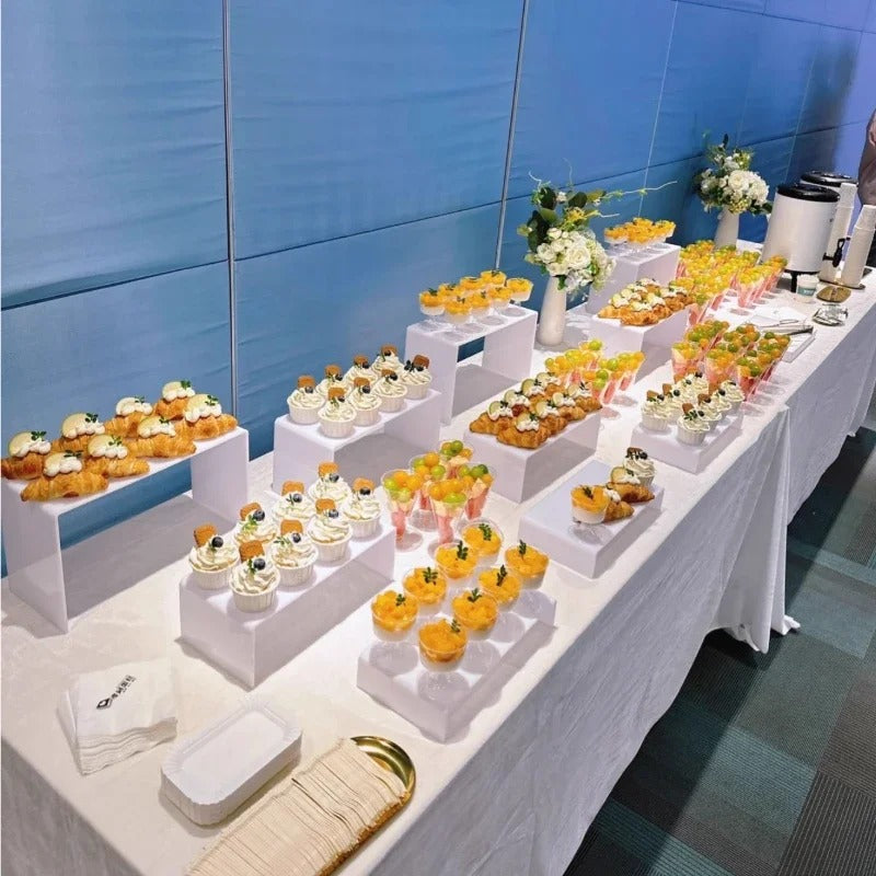 Présentoir acrylique blanc