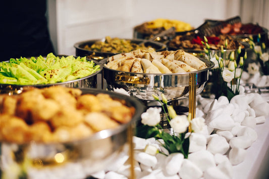 Accessoires et présentoirs buffet professionnels pour location