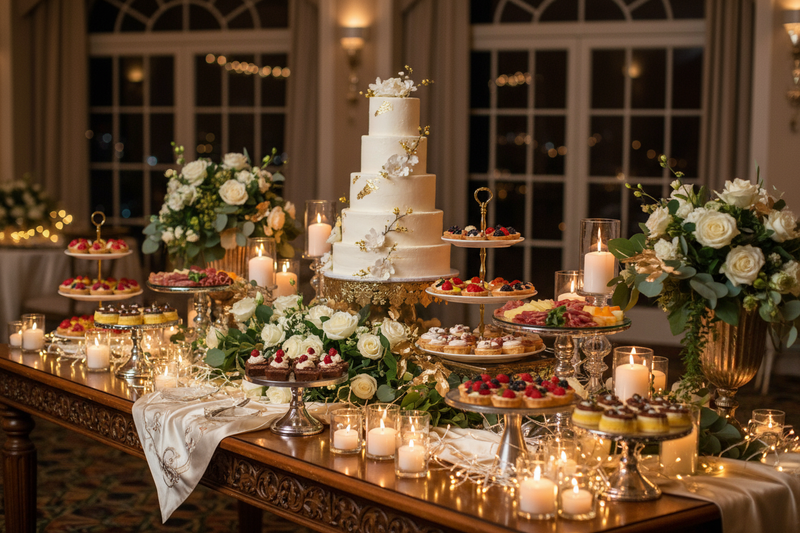 Présentoir buffet mariage