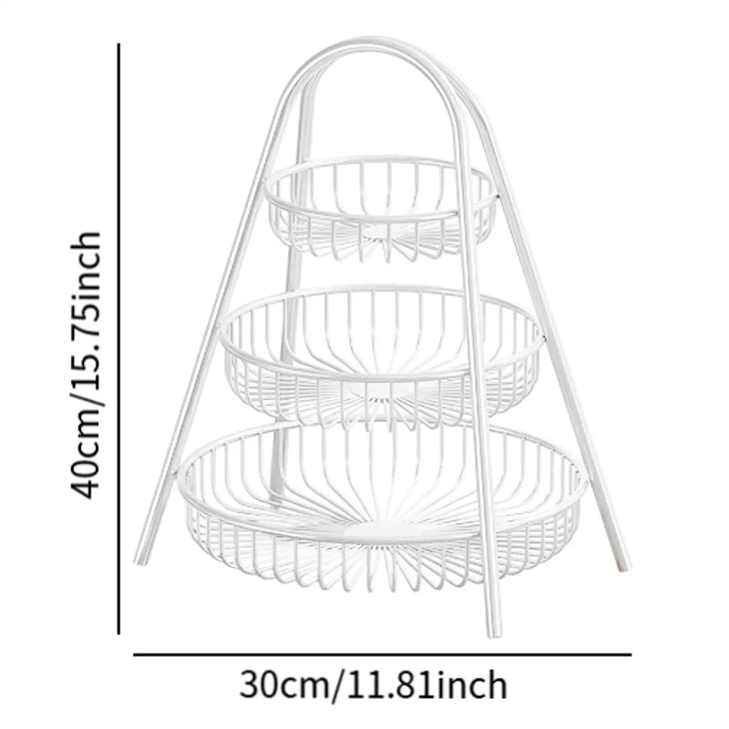 Présentoir Gâteau à Étages Métal