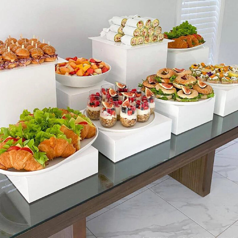 Présentoir Buffet Acrylique Modulable Gâteaux