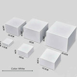 Présentoir Buffet Cubes Acryliques Réception