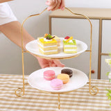 Présentoir Cupcakes Métal 2 Niveaux