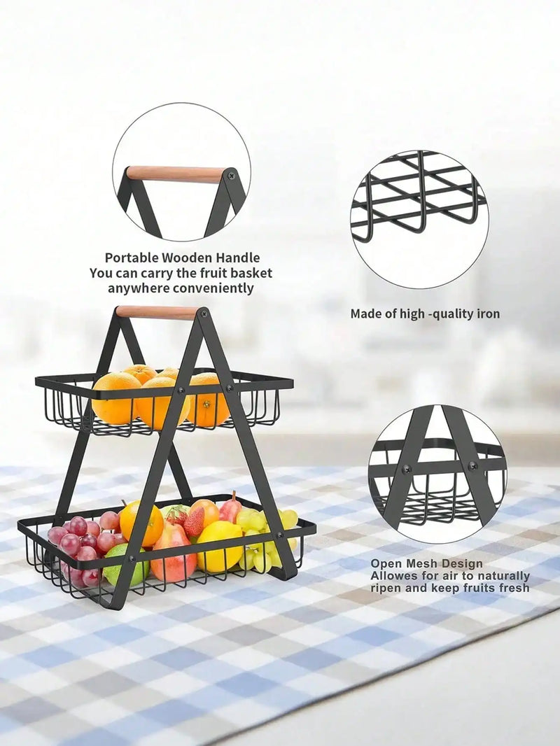 Panier Fruits Multi-Niveaux Buffet