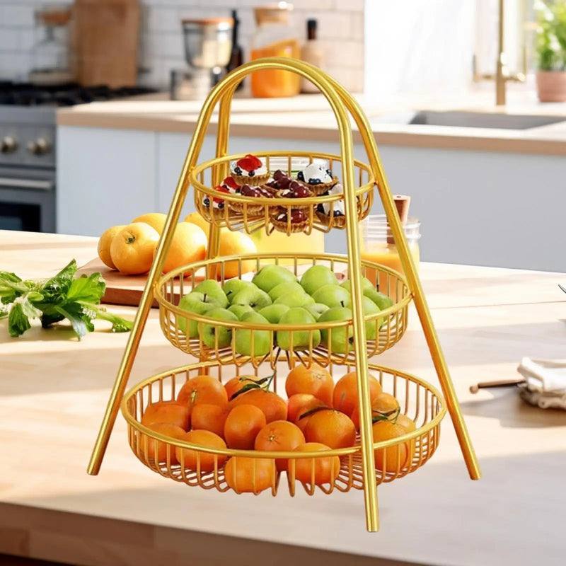 Présentoir Gâteau à Étages Métal