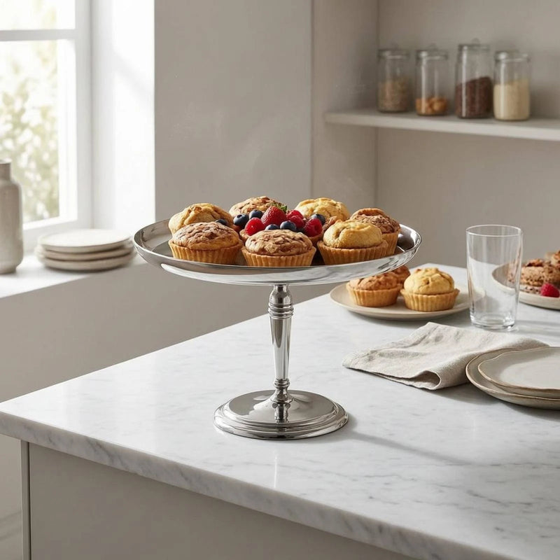 Présentoir Desserts Inox Coupelles Individuelles