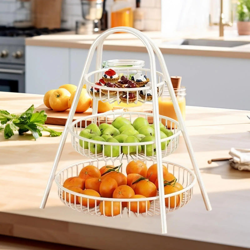 Présentoir Gâteau à Étages Métal