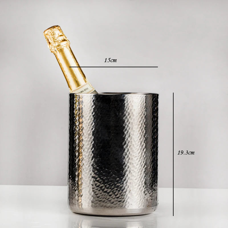 Seau à Champagne Martelé de Luxe
