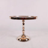 Présentoir Gâteau Miroir Doré Réception