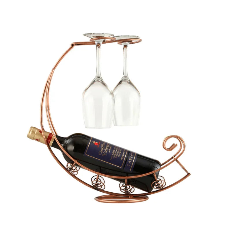 Porte-Verres Suspendu Bar Métal