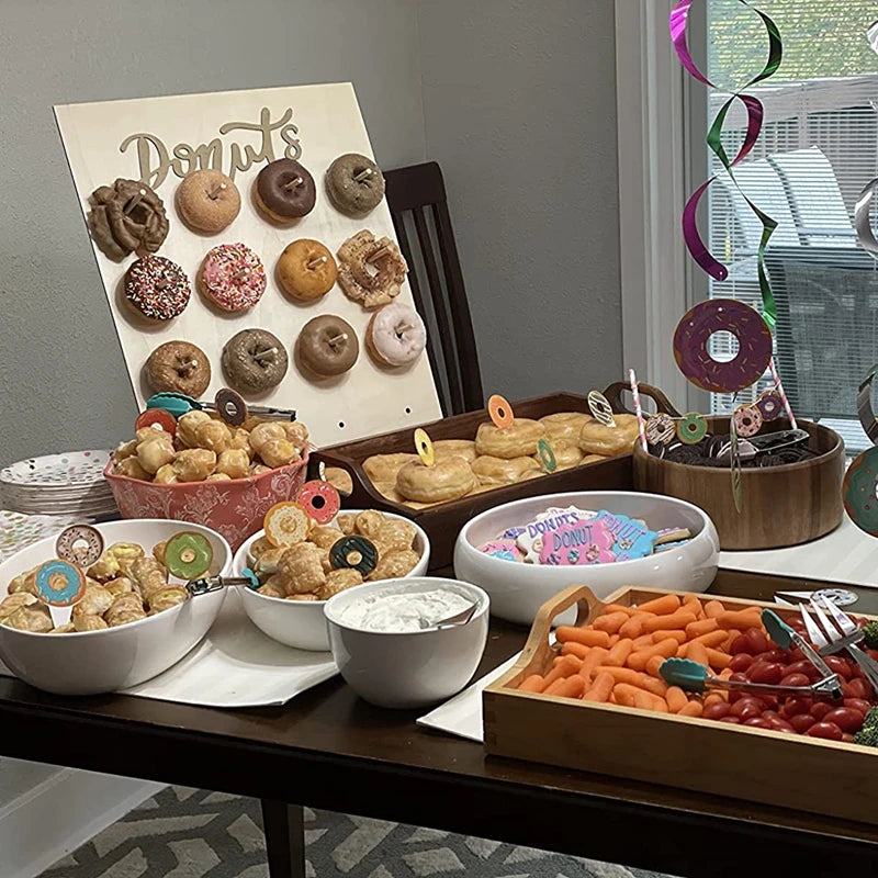 Présentoir Mural Donuts Mariage Réception
