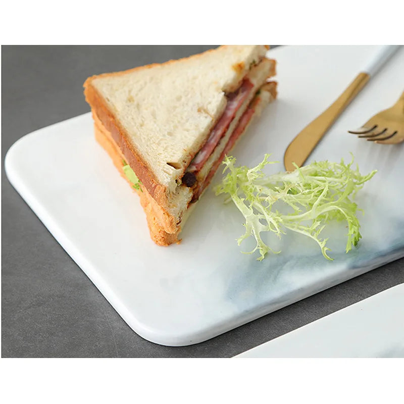 Plateau Marbre Service Fromages et Sushis