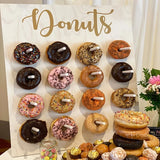 Présentoir Mural Donuts Mariage Réception