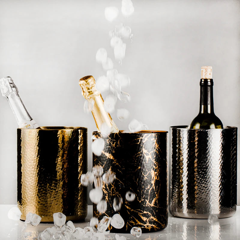 Seau à Champagne Martelé de Luxe