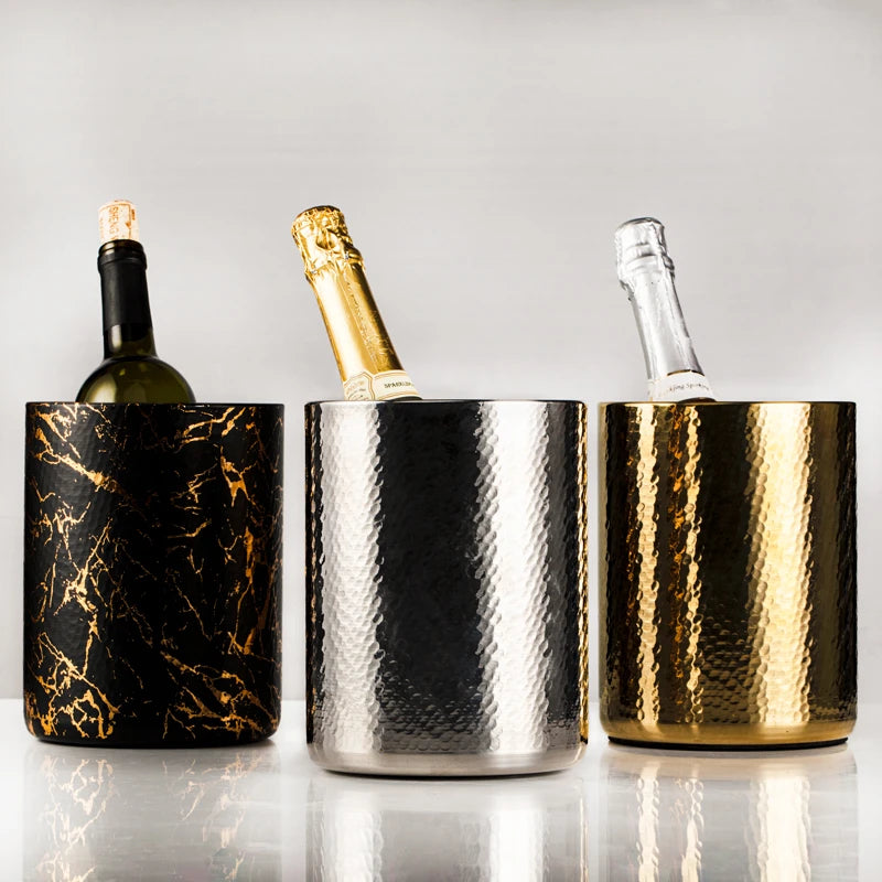 Seau à Champagne Martelé de Luxe
