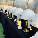 Chauffe plat blanc 6L – présentation buffet anniversaire et baptême
