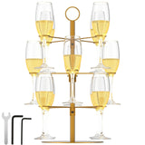 Présentoir verre à champagne – déco mariage et fête d'anniversaire