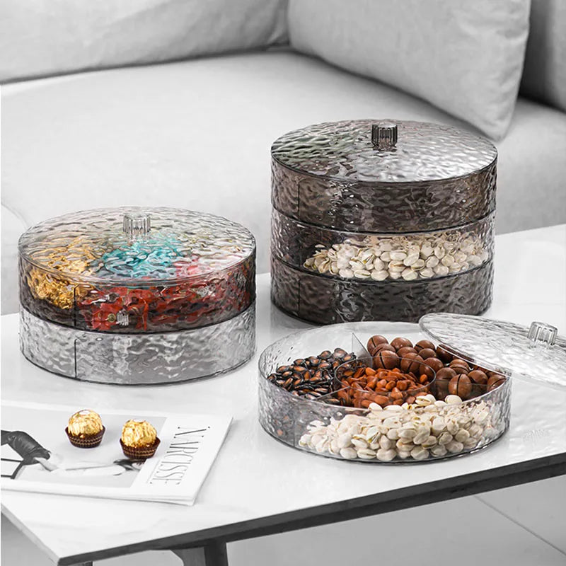 Plateau Compartimenté Snacks Multi-Niveaux