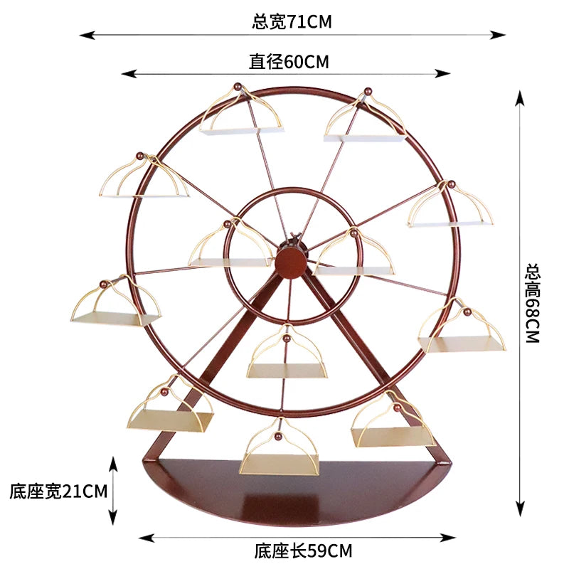 Présentoir Rotatif Grande Roue Buffet