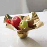 Présentoir Fruits Métal Doré Buffet