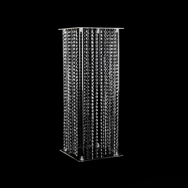 Colonne Acrylique Transparente Mariage
