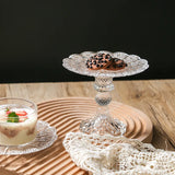 Présentoir Gâteau Cristal Verre