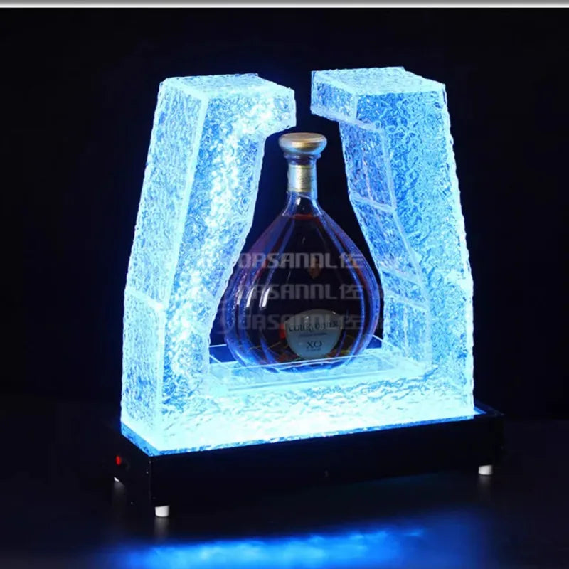 Présentoir Bouteille Lumineux LED Réception