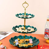 Présentoir Gâteau Volanté Trois Étages