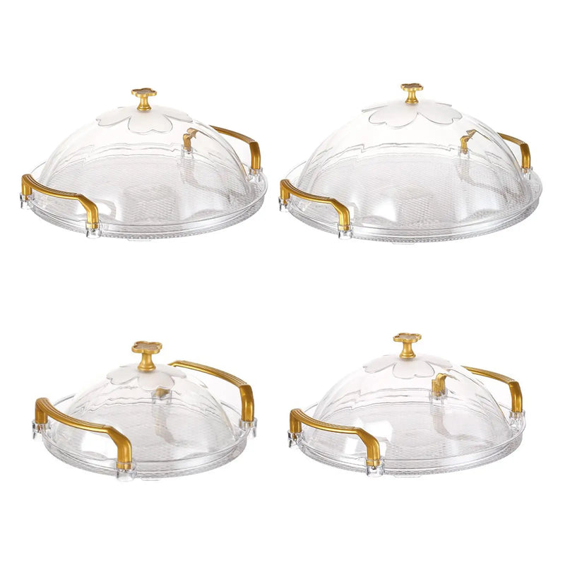 Présentoir Gâteau à Dôme avec Cloche