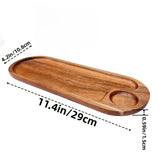 Plateau Fruits Bois Japonais Multi-Formes