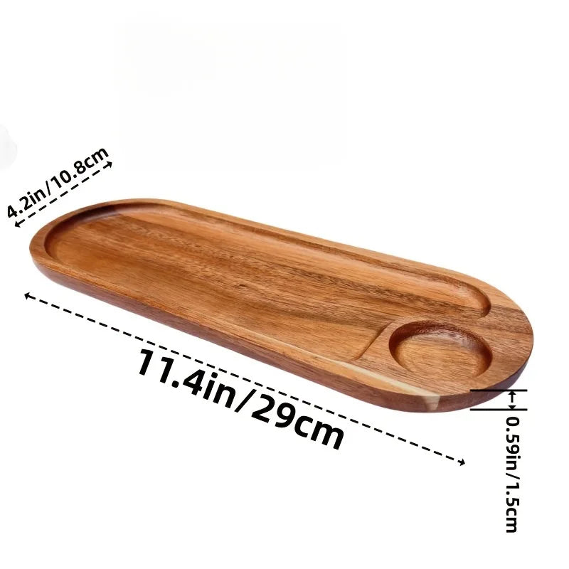 Plateau Fruits Bois Japonais Multi-Formes