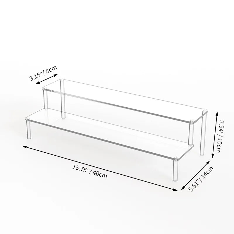 Présentoir Multi-Niveaux Acrylique Buffet Traiteur