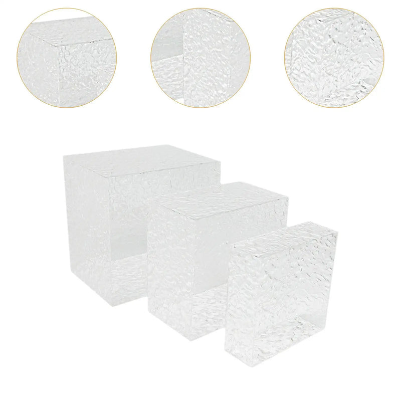 Présentoir Buffet Acrylique Multi-Niveaux Traiteur
