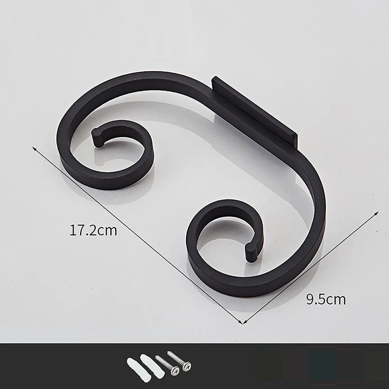 Soporte creativo para copas de vino de montaje en pared para 2/4/6 tazas, estante de almacenamiento de copas de aleación de aluminio, soporte para copas de vino para bar u hogar sin perforaciones