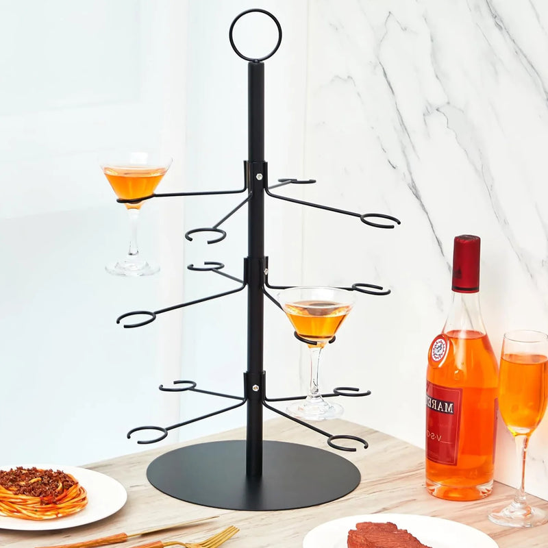 Porte-Verres Arbre Mariage Fer