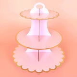 Présentoir Cupcake Carton Arc-en-Ciel