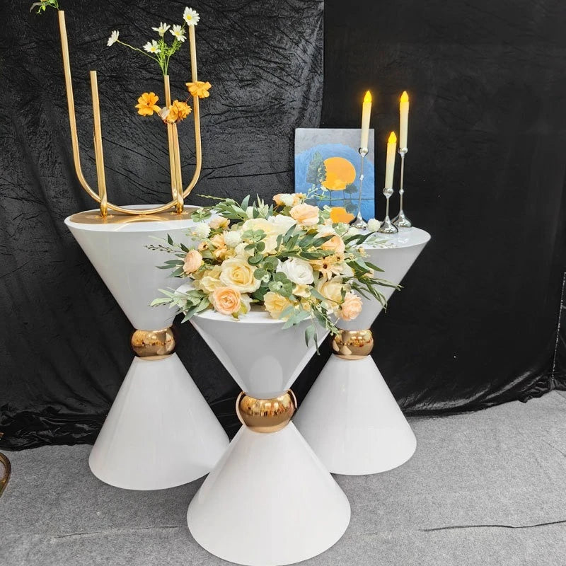 Présentoir Gâteaux Piédestaux Métal Mariage
