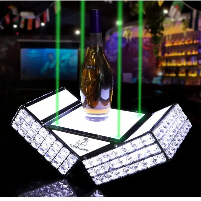 Présentoir Bouteille Château LED Laser