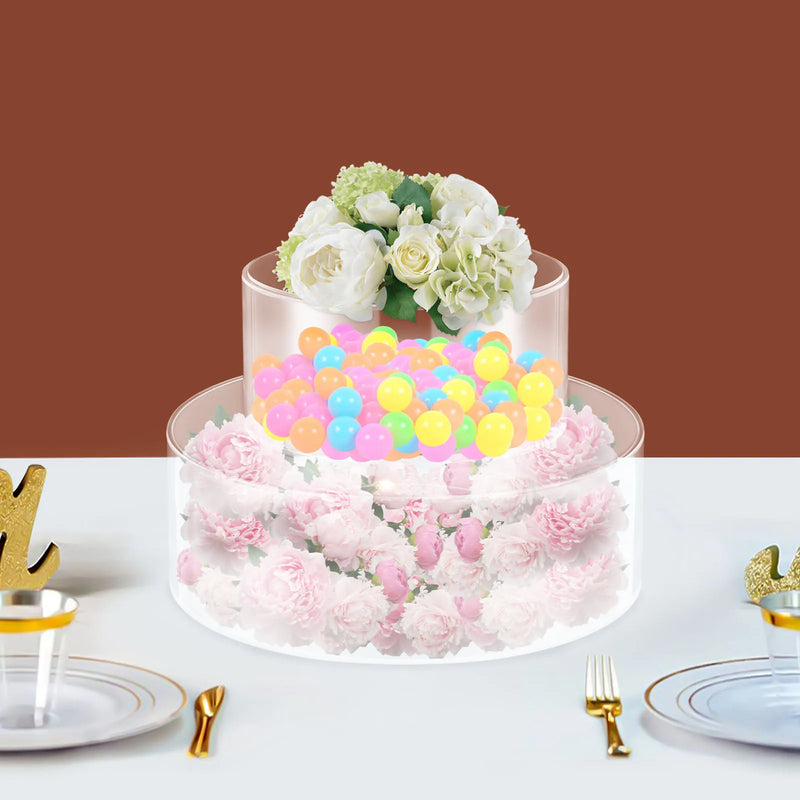Présentoir Gâteau Acrylique Empilable Mariage