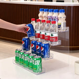 Présentoir Boissons Acrylique Multi-Niveaux
