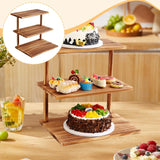Présentoir Cupcakes Bois Rustique Buffet
