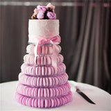 Présentoir Macarons Fondant Cake Mariage