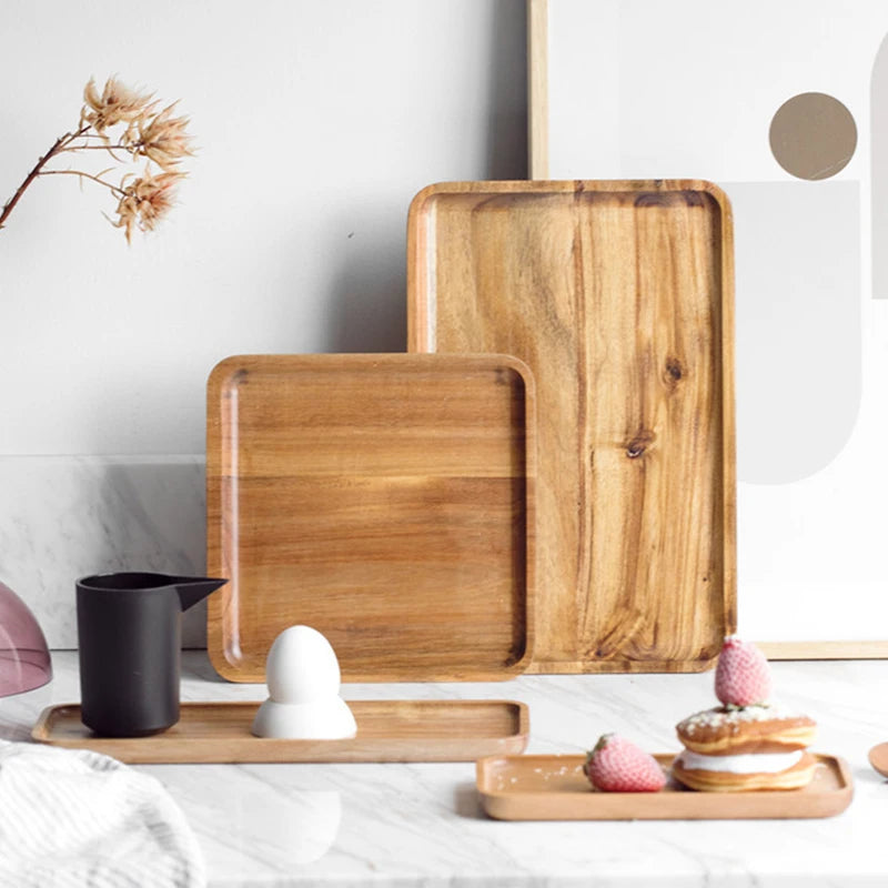 Plateau de Service Bambou Naturel