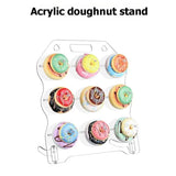 Présentoir Donuts Acrylique Transparent