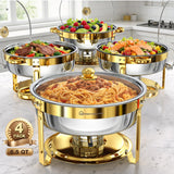 Chauffe-Plat Inox 6.5QT Buffet Traiteur Événement – déco mariage et fête d'anniversaire