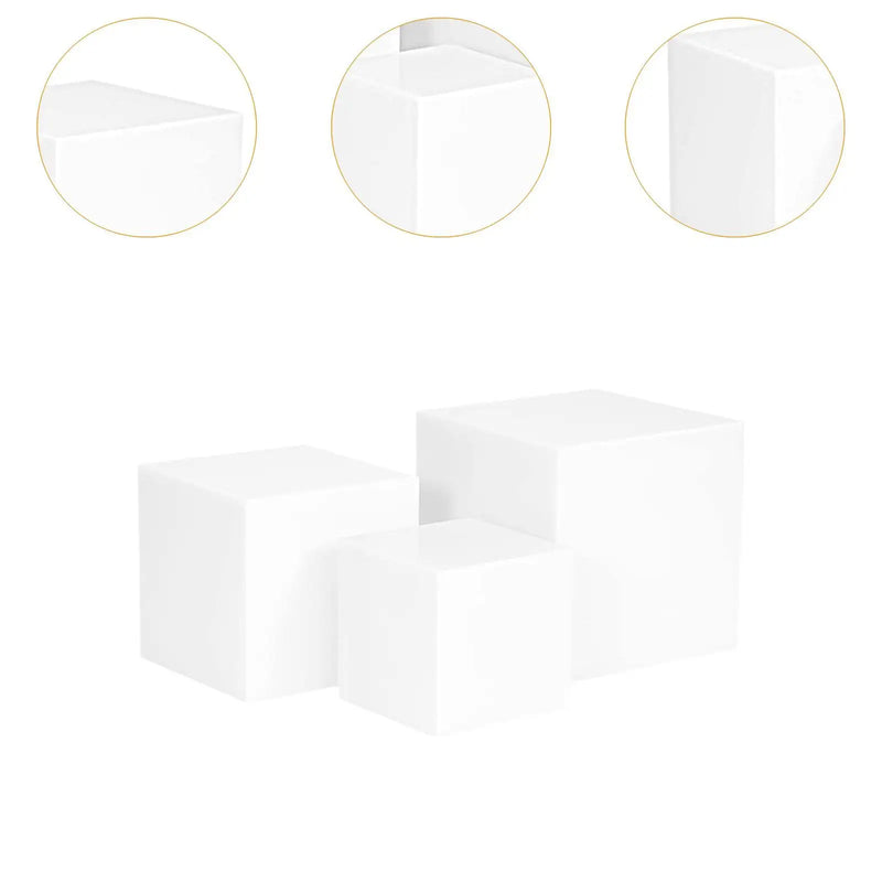 Cubes Présentoir Buffet Acrylique Transparent