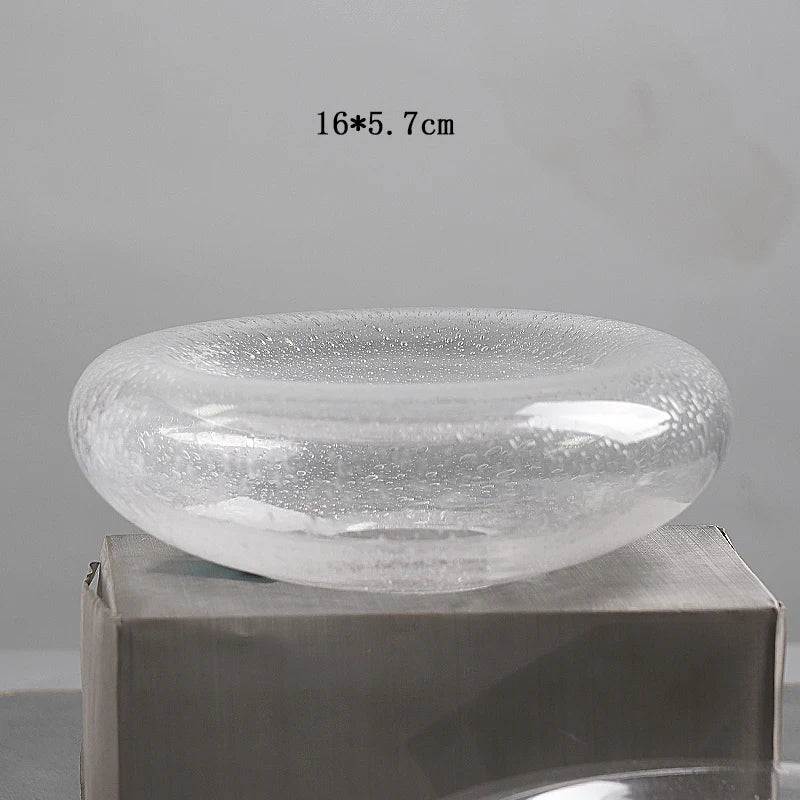Plato de postre de doble acristalamiento estilo francés para comida occidental, plato de ensalada, postre o plato frío para restaurantes de alta gama, vajilla de cocina