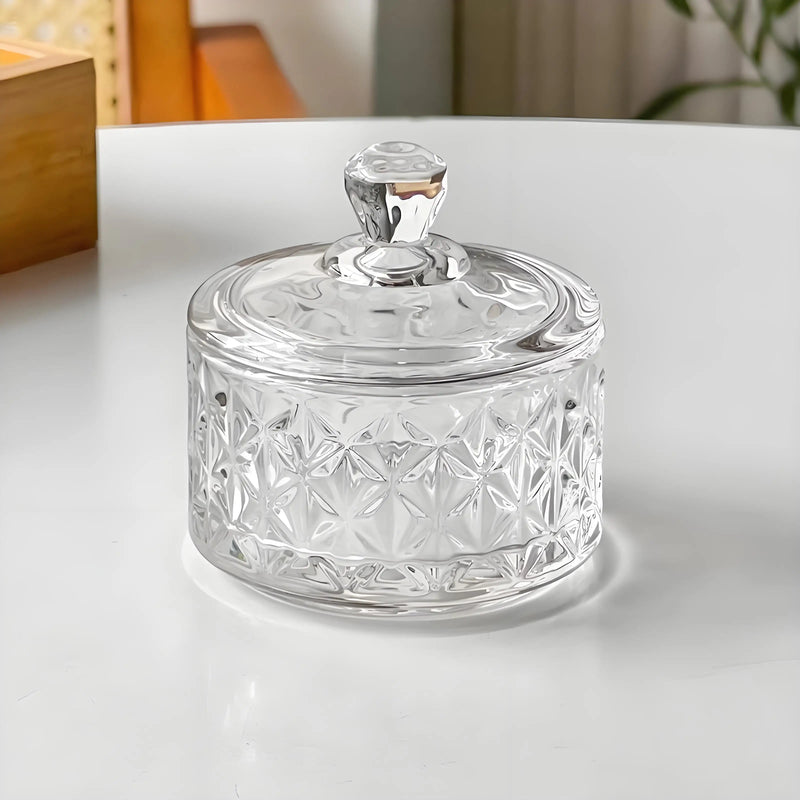 1 unidad de elegantes copas de cristal para helado y postres con tapa - perfectas para pudin, yogur y gelato - ideales para uso doméstico y comercial
