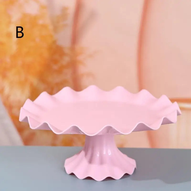 Présentoir Gâteaux Plastique Mariage Anniversaire